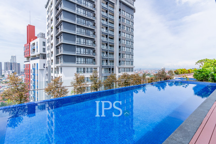 1 Bedroom Condo For Rent - Embassy Residences, Tonle Bassac, Phnom Penh