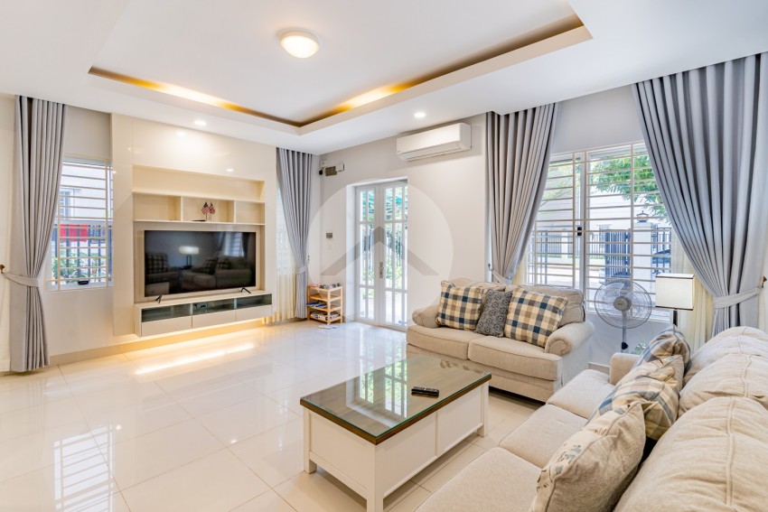 4 Bedroom Twin Villa For Rent-Borey Penghouth Boeng Snor, Nirot, Phnom Penh