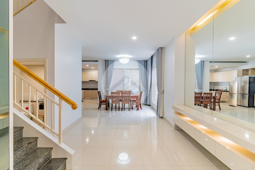 4 Bedroom Twin Villa For Rent-Borey Penghouth Boeng Snor, Nirot, Phnom Penh