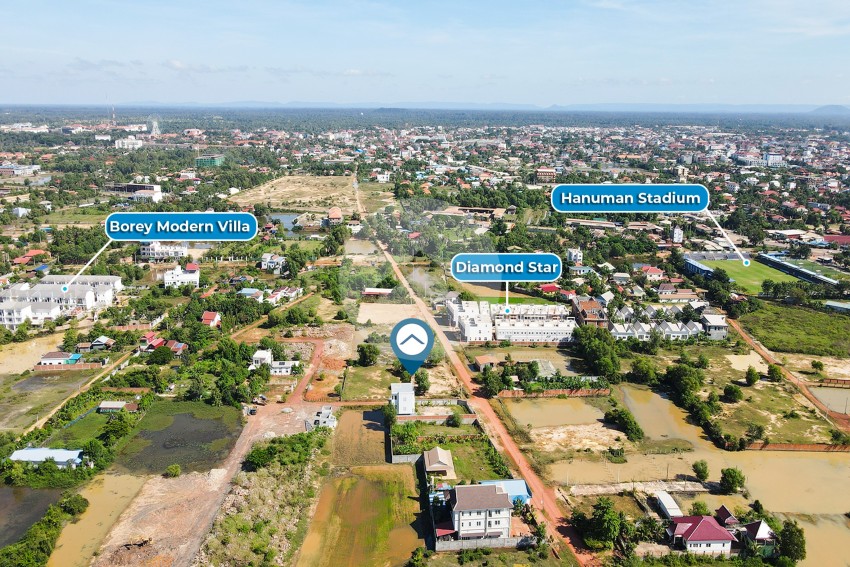 1173.01 Sqm  Land For Sale - Svay Dangkum, Siem Reap