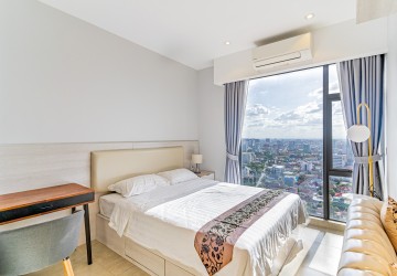 35 Sqm Studio Condo For Rent - Time Square 2, Toul Kork, Phnom Penh thumbnail