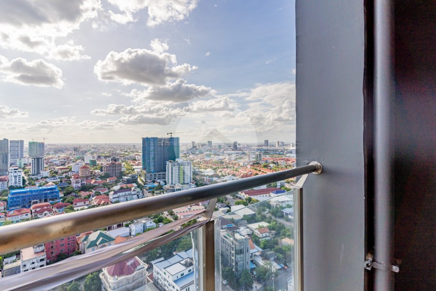 35 Sqm Studio Condo For Rent - Time Square 2, Toul Kork, Phnom Penh