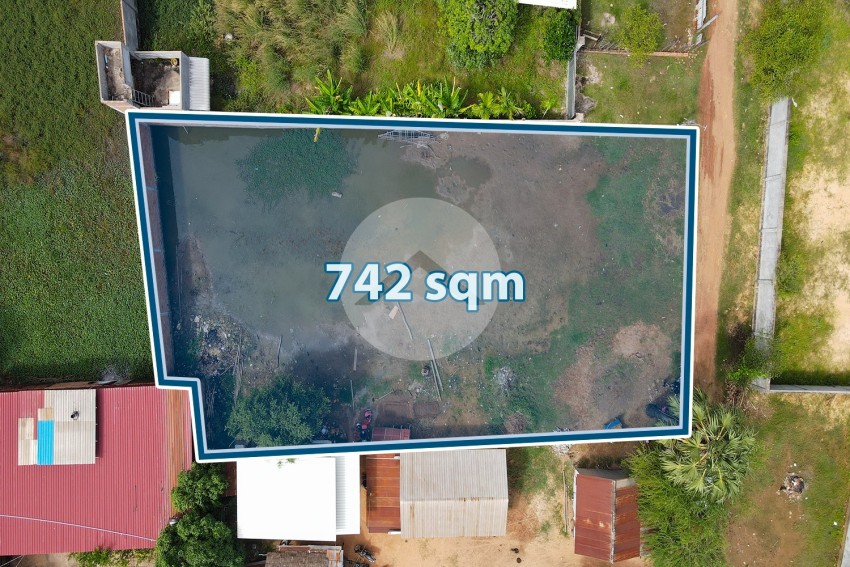 742 Sqm Residential Land For Sale - Chreav, Siem Reap