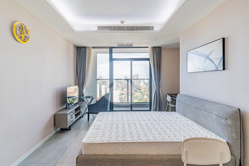 31 Sqm Studio  Condo For Rent - The Penthouse, Tonle Bassac, Phnom Penh - Image 5
