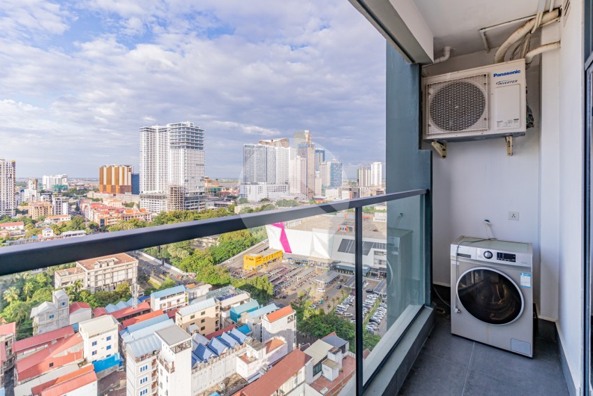 31 Sqm Studio  Condo For Rent - The Penthouse, Tonle Bassac, Phnom Penh