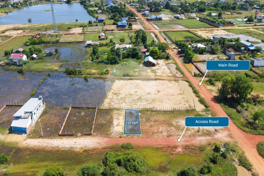 120 Sqm Residential Land For Sale - Chreav, Siem Reap