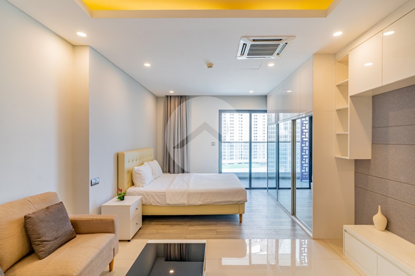 40 Sqm Studio For Rent - Tonle Bassac, Phnom Penh