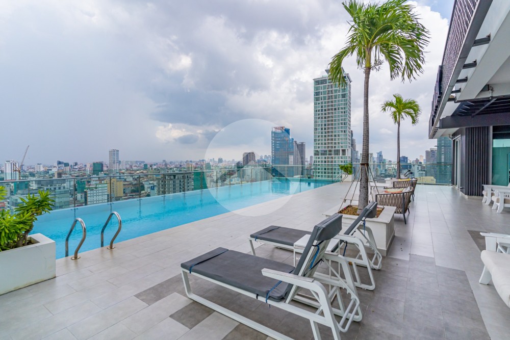 6th Floor 45 Sqm Studio Condo For Sale - J Tower 1, Tonle Bassac, Phnom Penh - Image 22