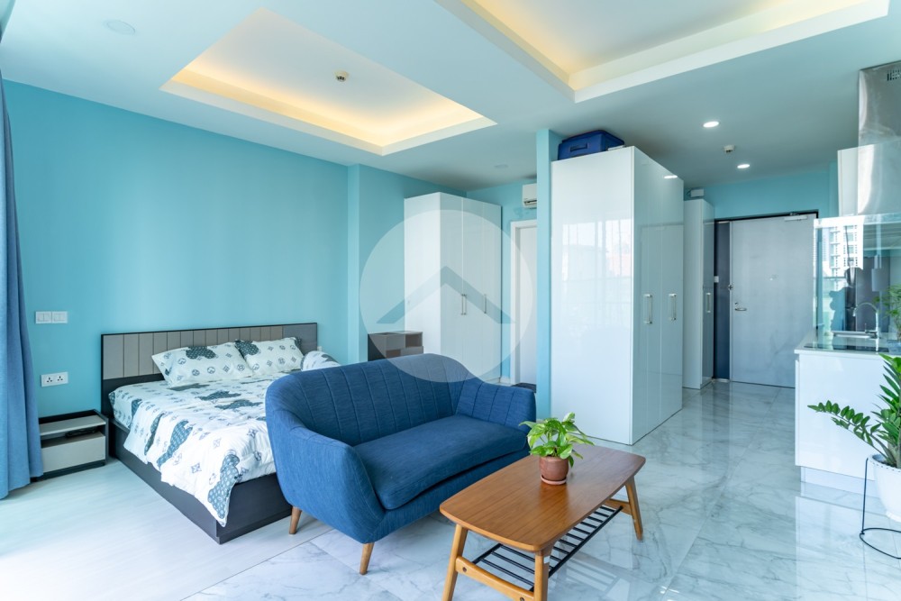 6th Floor 45 Sqm Studio Condo For Sale - J Tower 1, Tonle Bassac, Phnom Penh - Image 8