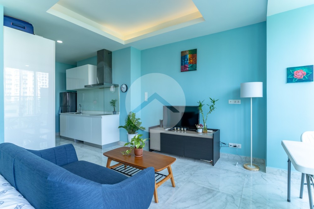 6th Floor 45 Sqm Studio Condo For Sale - J Tower 1, Tonle Bassac, Phnom Penh - Image 5