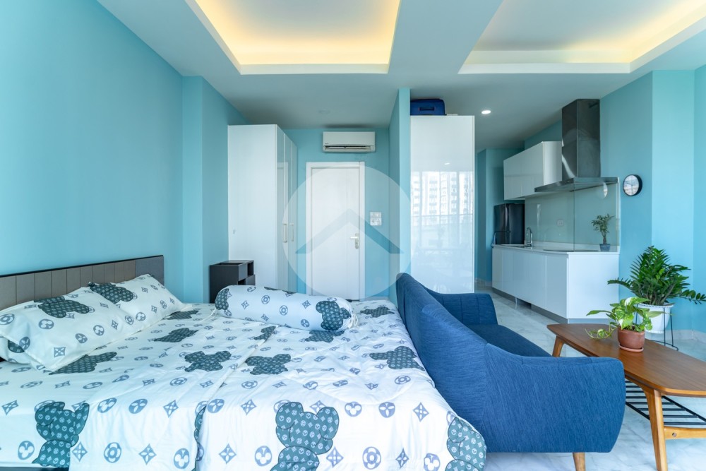 6th Floor 45 Sqm Studio Condo For Sale - J Tower 1, Tonle Bassac, Phnom Penh - Image 6