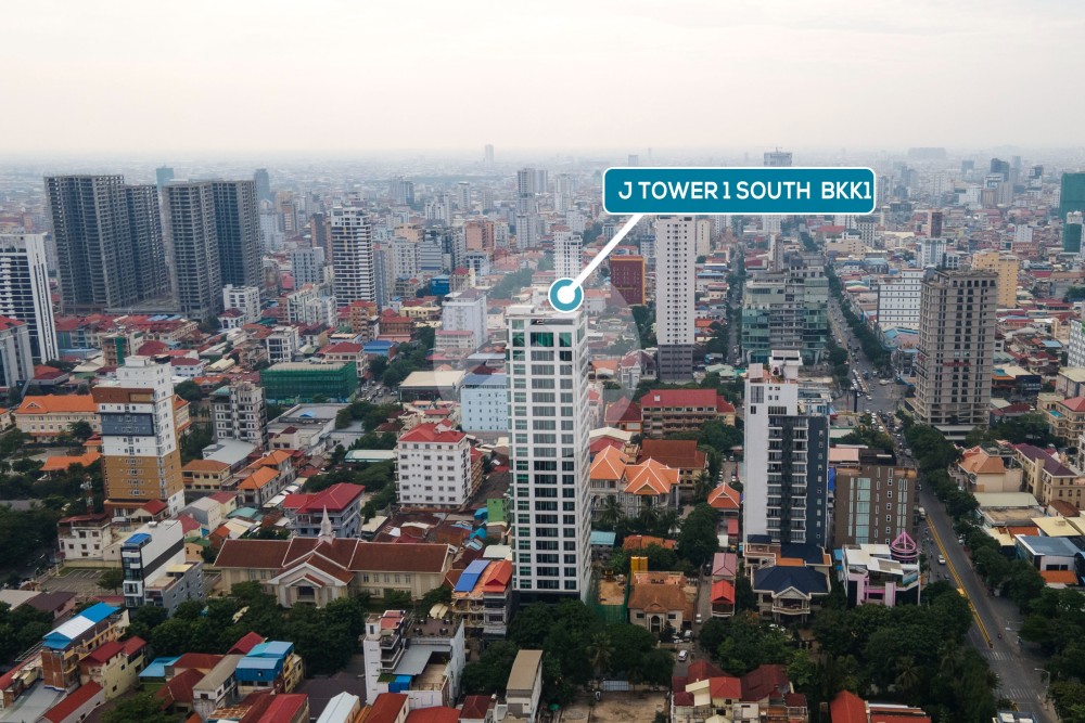 6th Floor 45 Sqm Studio Condo For Sale - J Tower 1, Tonle Bassac, Phnom Penh - Image 25