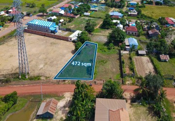 472 Sqm Residential Land For Sale - Chreav, Siem Reap thumbnail