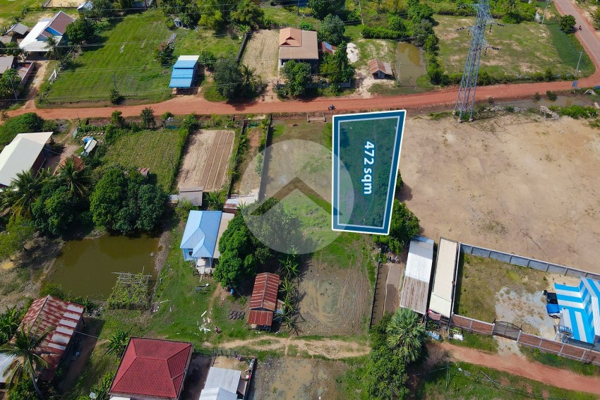 472 Sqm Residential Land For Sale - Chreav, Siem Reap