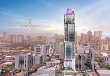 Picasso Sky Gemme Luxury Condominium For Sale - BKK1, Phnom Penh thumbnail