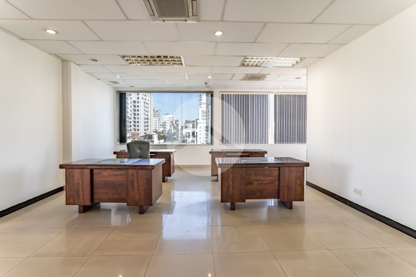 94 Sqm Office Space For Rent - BKK1, Phnom Penh