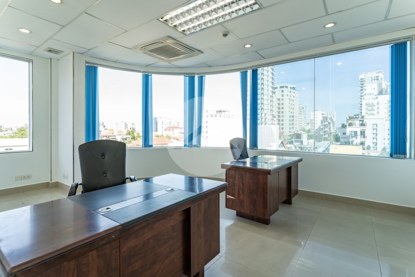 94 Sqm Office Space For Rent - BKK1, Phnom Penh