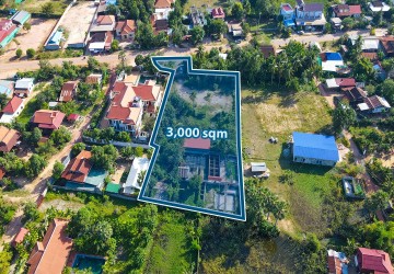 3,000 Sqm Residential Land For Sale - Sangkat Siem Reap, Siem Reap thumbnail