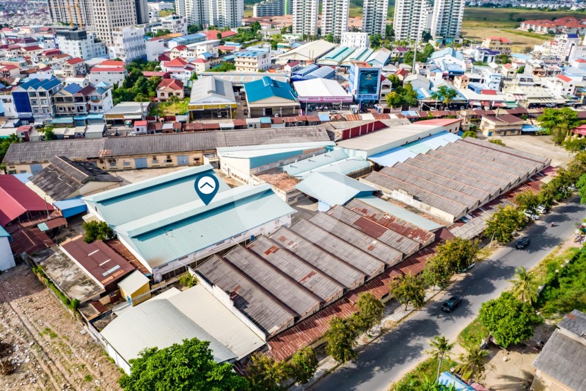 1,680 Sqm Warehouse For Rent - Toul Kork, Phnom Penh