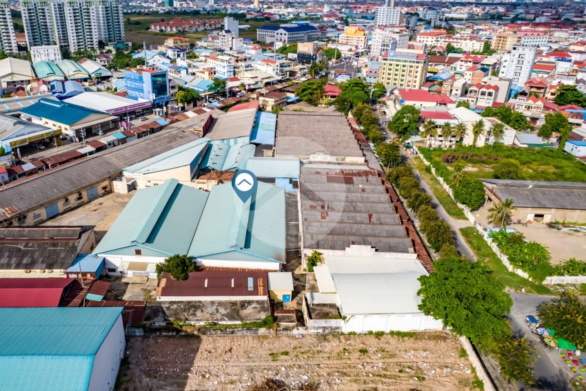 1,680 Sqm Warehouse For Rent - Toul Kork, Phnom Penh