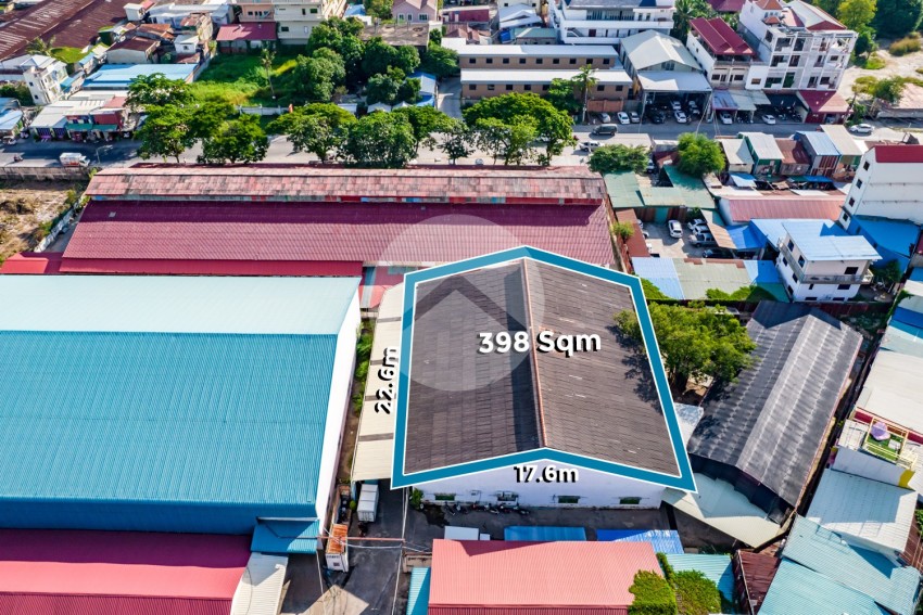 398 Sqm Warehouse For Rent - Toul Kork, Phnom Penh