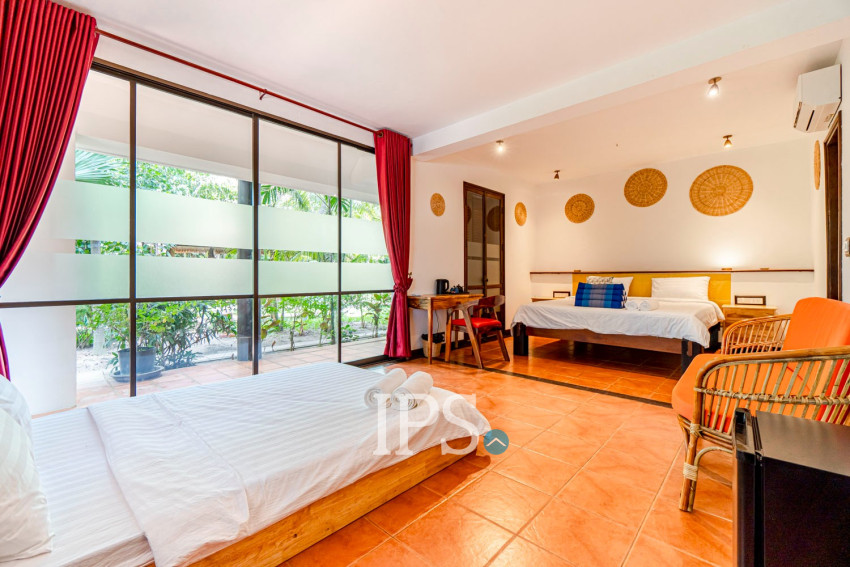 8 Bedroom Boutique Hotel For Rent - Svay Dangkum, Siem Reap