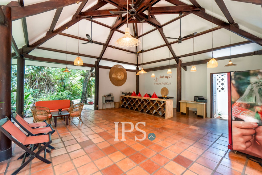 8 Bedroom Boutique Hotel For Rent - Svay Dangkum, Siem Reap