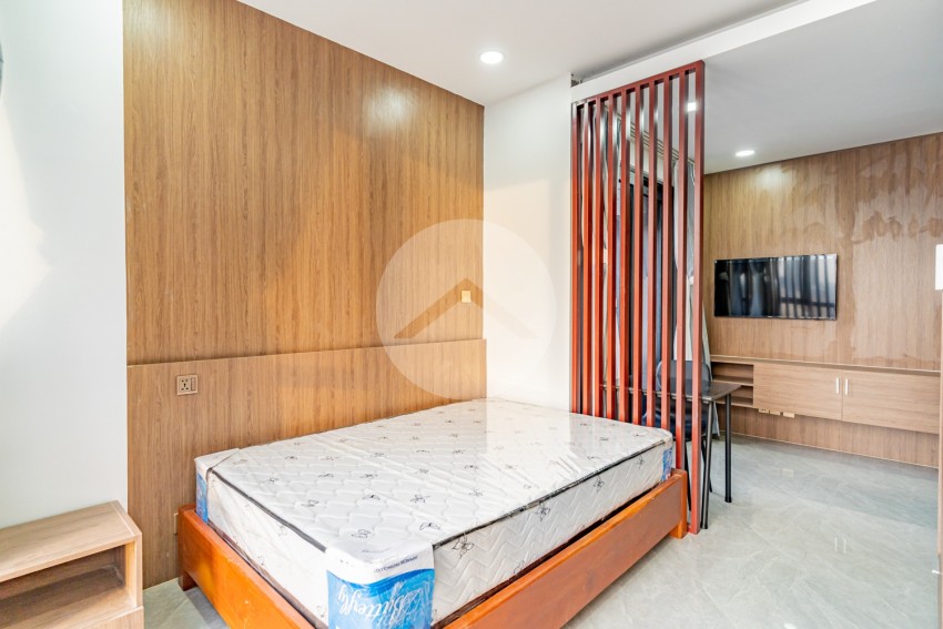 30 Sqm Studio Serviced Apartment For Rent - Beoung Prolit, Phnom Penh