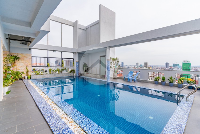 2 Bedroom Serviced Penthouse For Rent - Toul Tum Poung 1, Phnom Penh