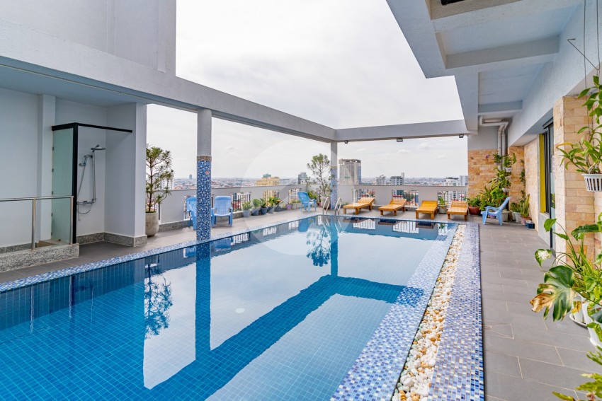 2 Bedroom Serviced Penthouse For Rent - Toul Tum Poung 1, Phnom Penh