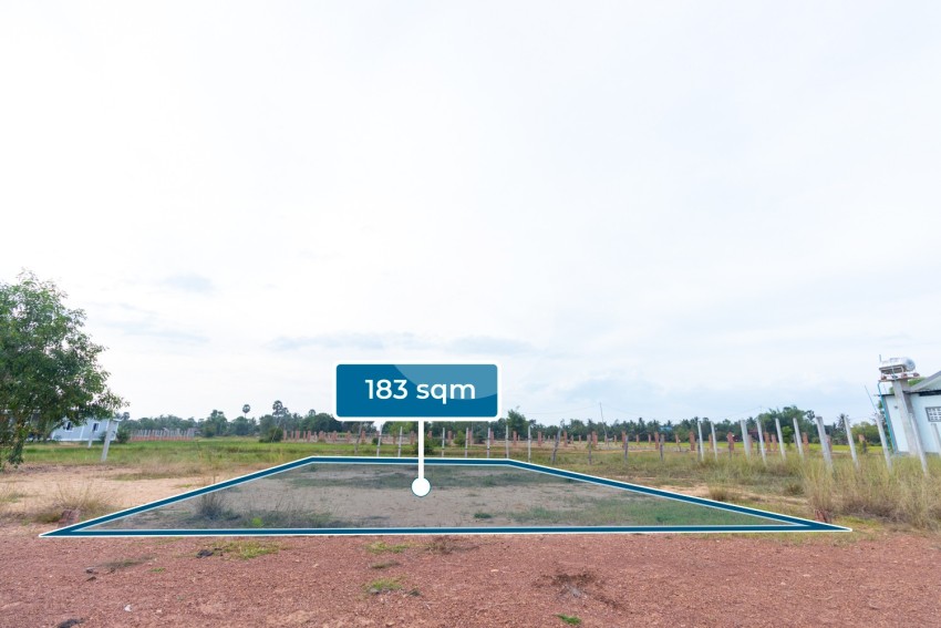 183 Sqm Residential Land For Sale - Krabei Riel, Siem Reap