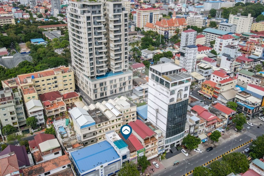 174 Sqm Commercial Shophouse For Rent - Toul Kork, Phnom Penh