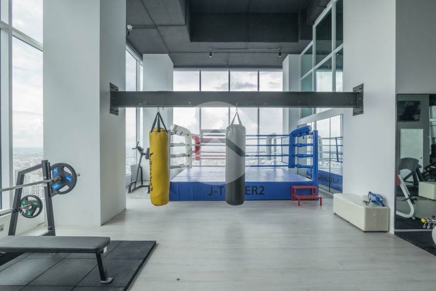 20th Floor 2 Bedroom Condo For Sale -J Tower 2, BKK1, Phnom Penh