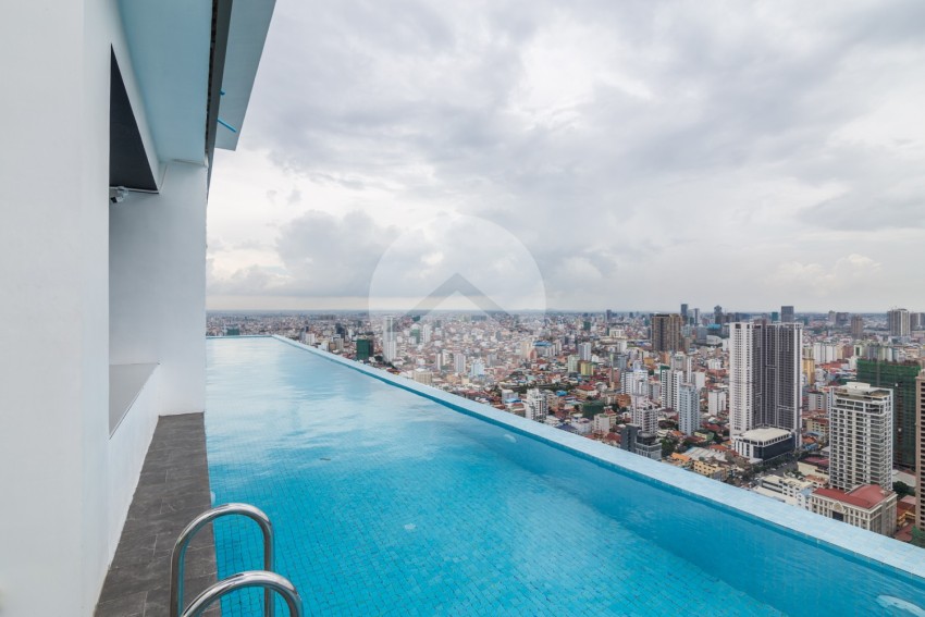 20th Floor 2 Bedroom Condo For Sale -J Tower 2, BKK1, Phnom Penh