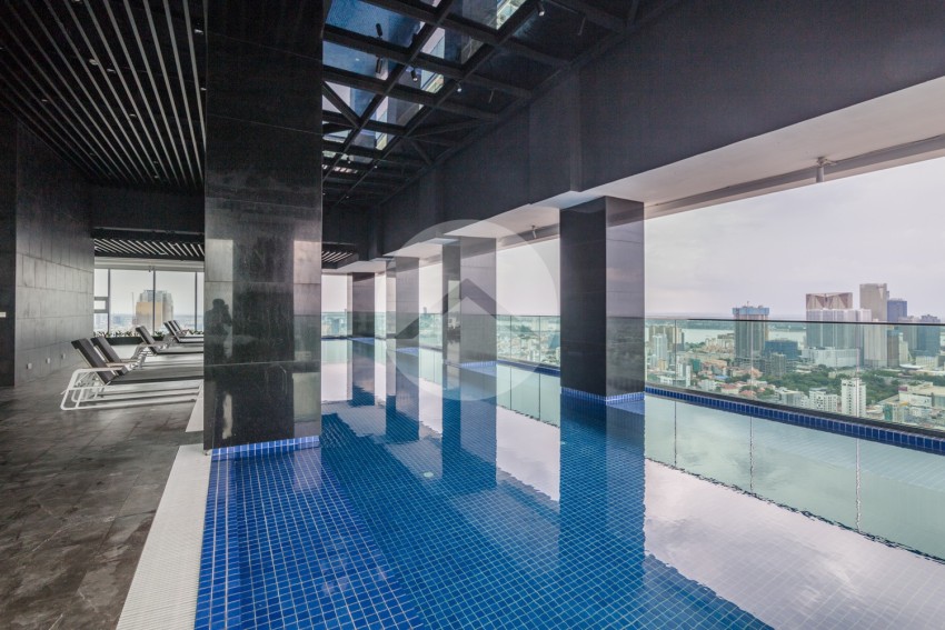20th Floor 2 Bedroom Condo For Sale -J Tower 2, BKK1, Phnom Penh