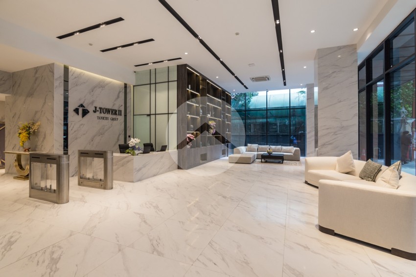 20th Floor 2 Bedroom Condo For Sale -J Tower 2, BKK1, Phnom Penh