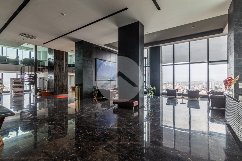 20th Floor 2 Bedroom Condo For Sale -J Tower 2, BKK1, Phnom Penh