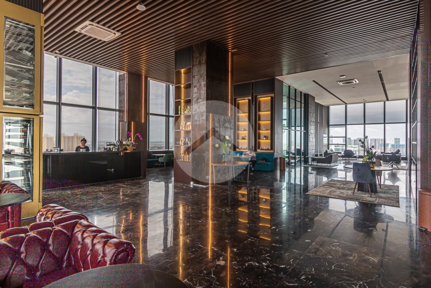 20th Floor 2 Bedroom Condo For Sale -J Tower 2, BKK1, Phnom Penh