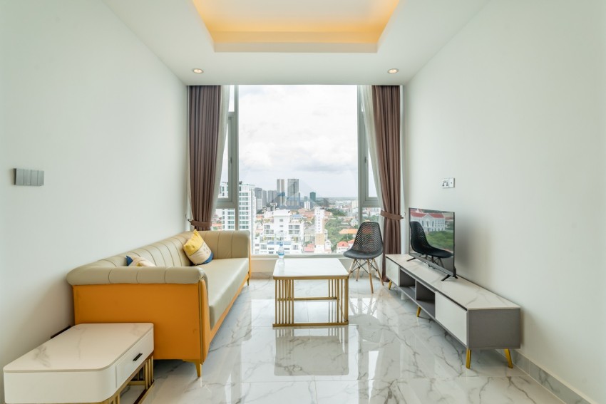 20th Floor 2 Bedroom Condo For Sale -J Tower 2, BKK1, Phnom Penh