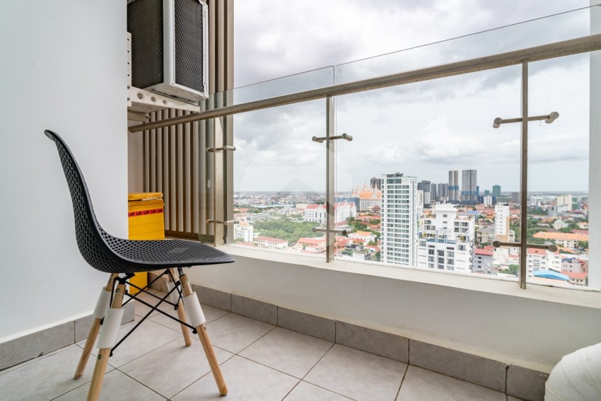 20th Floor 2 Bedroom Condo For Sale -J Tower 2, BKK1, Phnom Penh