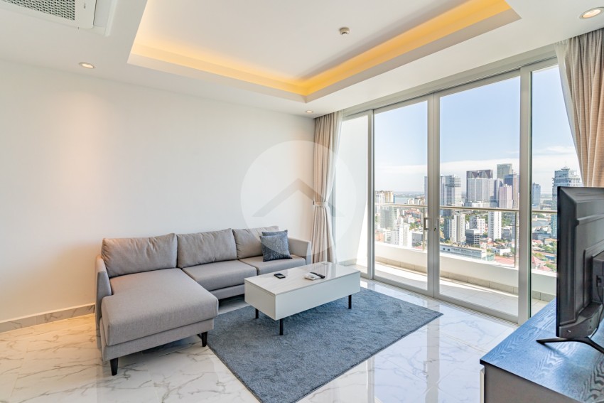 2 Bedroom Condo For Rent- J Tower 2, BKK1, Phnom Penh