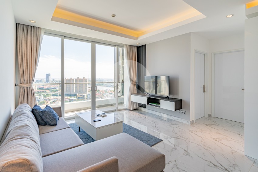 2 Bedroom Condo For Rent- J Tower 2, BKK1, Phnom Penh