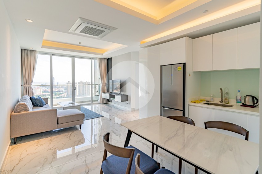 2 Bedroom Condo For Rent- J Tower 2, BKK1, Phnom Penh