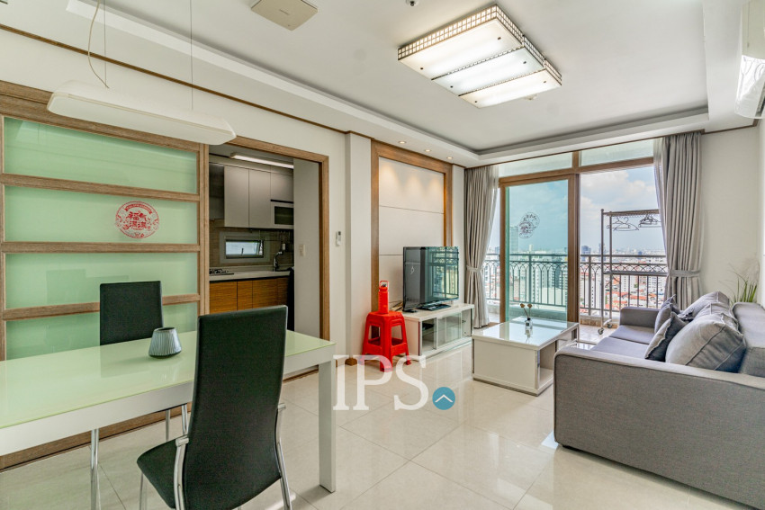 ខុនដូ 1 បន្ទប់គេងសម្រាប់ជួល - De Castle Royal, BKK1, ភ្នំពេញ