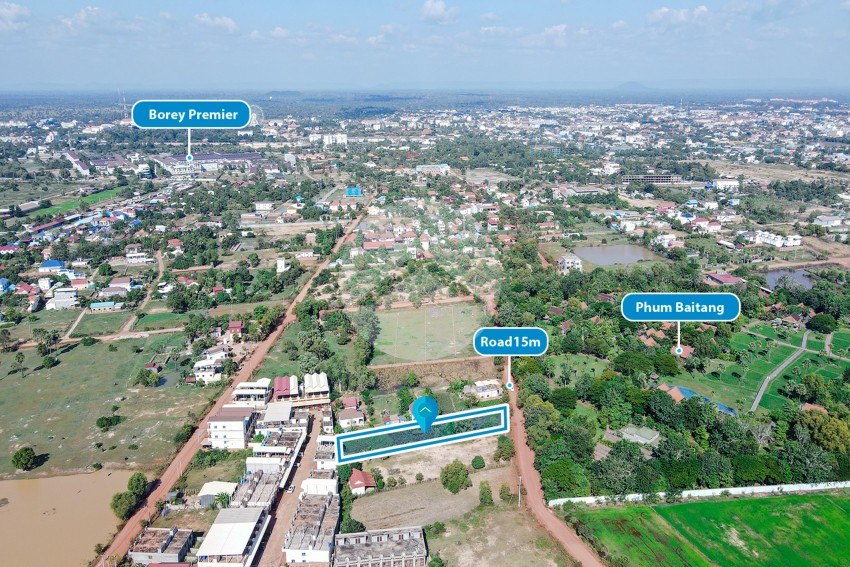 1,725 Sqm Residential Land - Sambour, Siem Reap