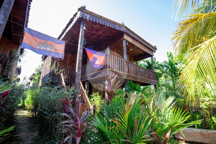 1 Bedroom Wooden House For Rent - Slor Kram, Siem Reap