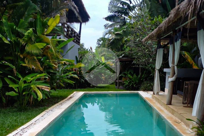 970 Sqm Land  With 2 Villas And A Bangalow For Sale - Prey Thum, Kep
