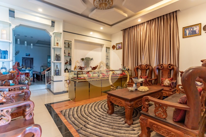 4 Bedroom Twin Villa  For Rent - Chrang Chamres 1,  Phnom Penh