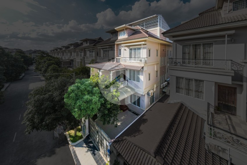 4 Bedroom Twin Villa For Rent - Borey Peng Huoth The Star Platinum, Chba Ampov, Phnom Penh