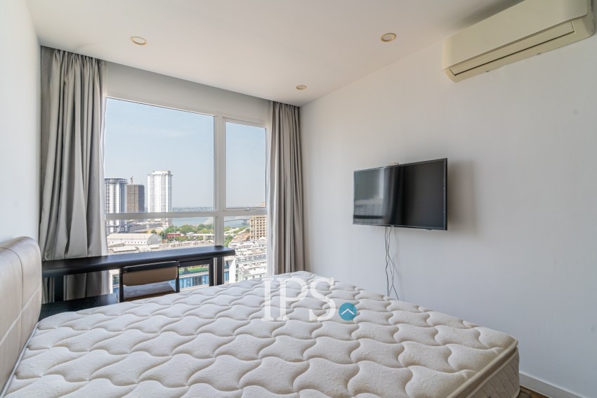 18th Floor 2 Bedroom Condo For Sale - Casa Meridian, Tonle Bassac, Phnom Penh